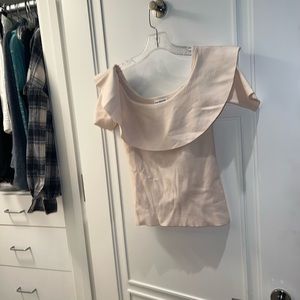 Cream dressy top